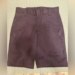 Mills Uniform Co Boys navy uniform shorts.